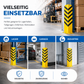 Eckschutz 80 cm - Winkel Rammschutz & Rammecke Anfahrtschutz für Regal & Hochregale & Einfahrt & Hof & Garage (Kopie) (Kopie)