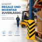 Eckschutz 60 cm - Winkel Rammschutz & Rammecke Anfahrtschutz für Regal & Hochregale & Einfahrt & Hof & Garage (Kopie)