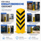 Eckschutz 80 cm - Winkel Rammschutz & Rammecke Anfahrtschutz für Regal & Hochregale & Einfahrt & Hof & Garage (Kopie) (Kopie)