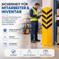 Eckschutz 80 cm - Winkel Rammschutz & Rammecke Anfahrtschutz für Regal & Hochregale & Einfahrt & Hof & Garage (Kopie) (Kopie)