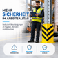 Eckschutz 40 cm - Winkel Rammschutz & Rammecke Anfahrtschutz für Regal & Hochregale & Einfahrt & Hof & Garage