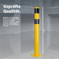 Poller - Rammschutzpfosten - ca. 110 cm Rammschutzpoller, Ø 108 mm Absperrpfosten XL für Garage & Hof Lagerschutz.com